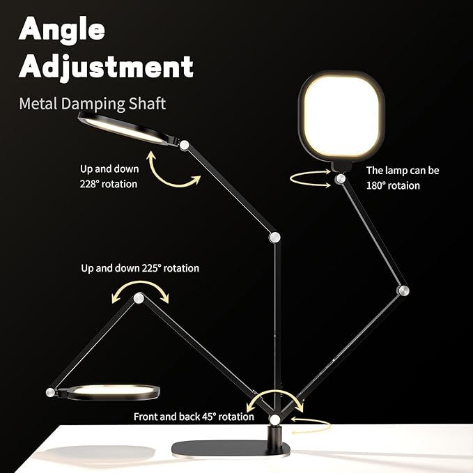 LitONES LED Desk Lamp for Home Office, Eye-Caring Modern Desk Light, 3 Color - Image 5