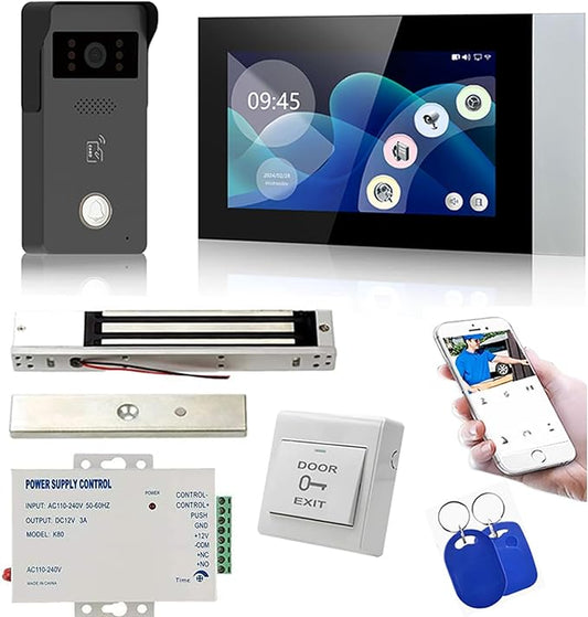 MENGQI-CONTROL Tuya Smart Office/Home Wireless WiFi Doorbell Camera Security by MENGQI-CONTROL