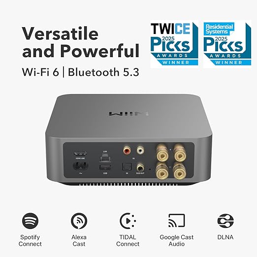 WiiM Amp Pro: Multiroom Streaming Amplifier | Compatible - Image 2
