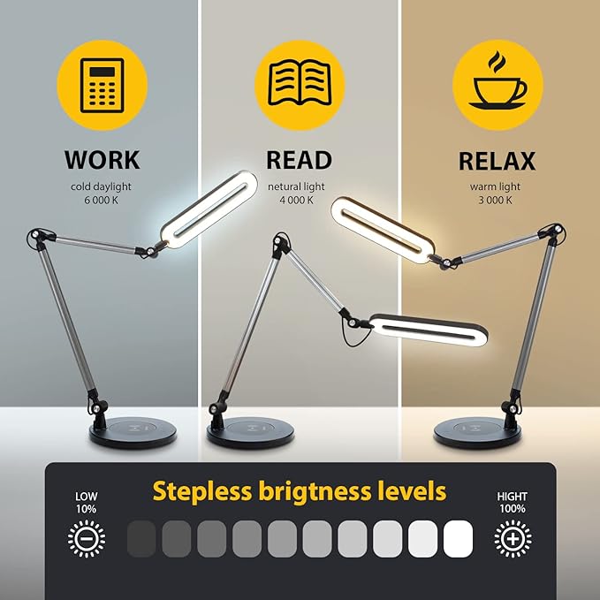 OTUS Desk Lamp for Home Office - Image 2