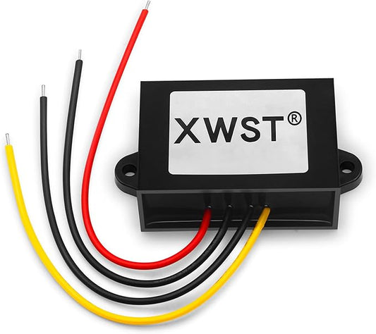 DC DC 12V to 15V 4A 9V-13V to 15V Voltage Regulator, Step-up Module, Boost by XWST