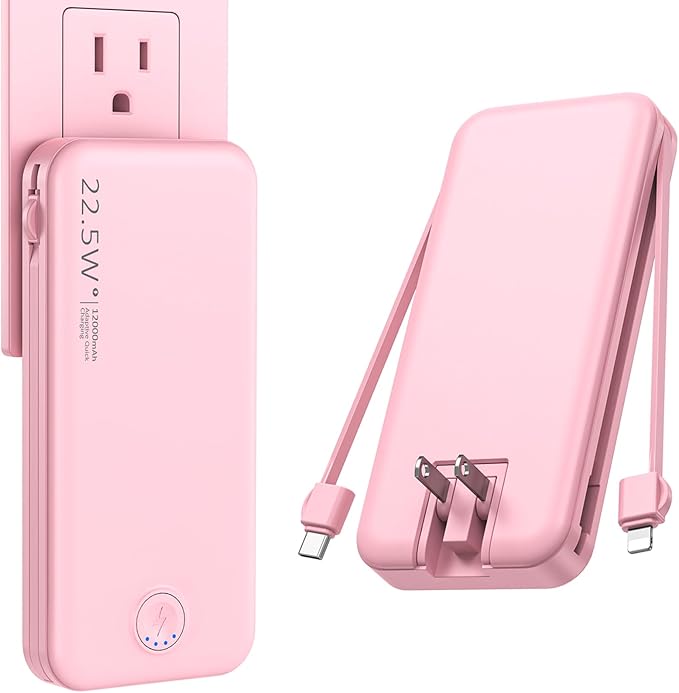 Nusyddy Portable Charger, 12000mAh 22.5W Fast Charging Power Bank by NUSYDDY