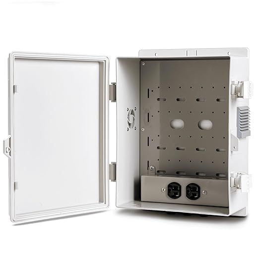 Namunanee Outdoor Electrical Junction Box, ABS Water Resistant Enclosure by Namunanee