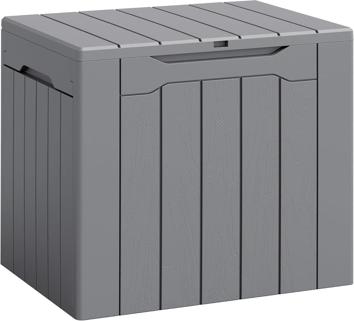flamaker deck box 30 gallon, waterproof resin small, main product view