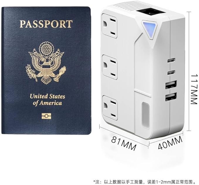 250W Conversion Plug, International Travel Converter - Image 7