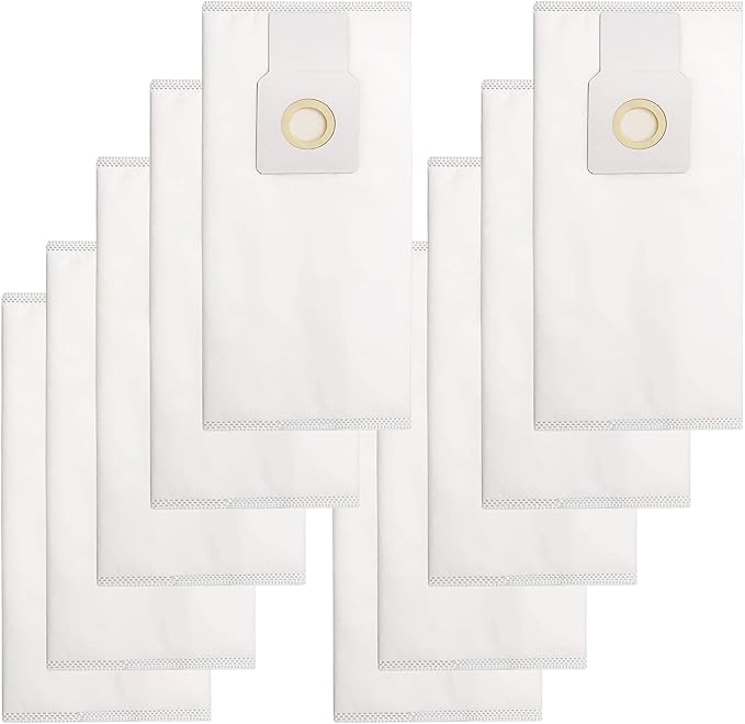 10 Pack 53294 Style O HEPA Cloth Vacuum Bags Fit by caqeaus