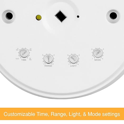 ENERLITES High Bay 360 Degree PIR Line Voltage Ceiling Occupancy Motion Sensor - Image 4