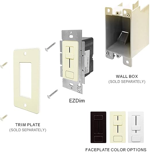HitLights LED Driver and Dimmer Switch Single Integrated Unit, EZDim 120V AC – - Image 3