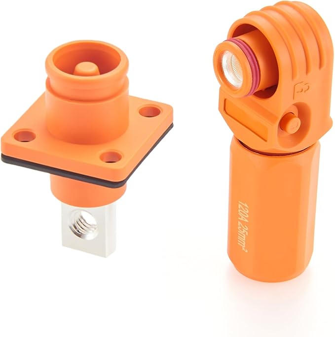 1 Set Battery Energy Storage Connector 120A 25mm² High Current HV Connectors by Unknown