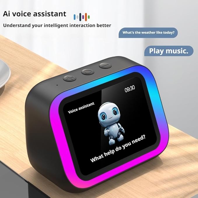 Felvoro Smart Alarm Clock with Wireless Bluetooth 5.4 Speaker & Dynamic RGB - Image 4