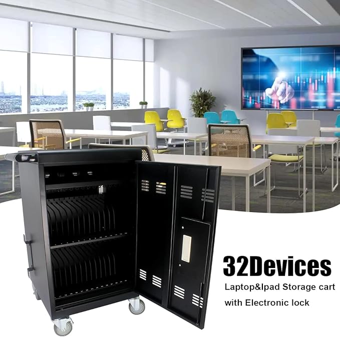 30-Device Mobile Charging Cart - Image 5