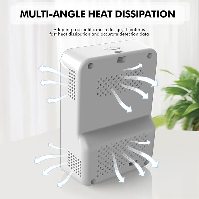 Air Quality Monitor Indoor, 8-in-1 Smart Air Quality Tester - Image 6