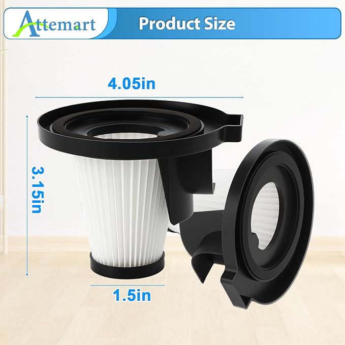 Attemart 6 Pack Filter Replacement Compatible - Image 6