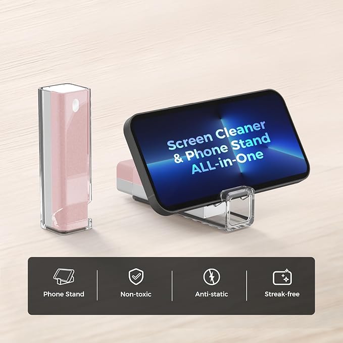 CLICK CLEAN Screen Cleaner, Fingerprint Proof Screen Cleaner Spray, All-in-One - Image 2