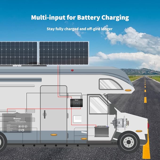 Renogy 50 Amp MPPT Charge Controller 12V MPPT Solar Charge Controller, Capable - Image 4