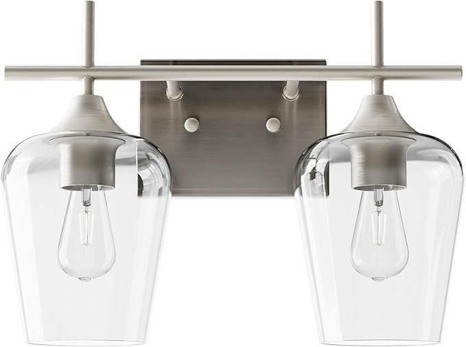 VONLUCE Bathroom Vanity Light, 2 Light Bathroom Light Fixture Over Mirror by Vonluce