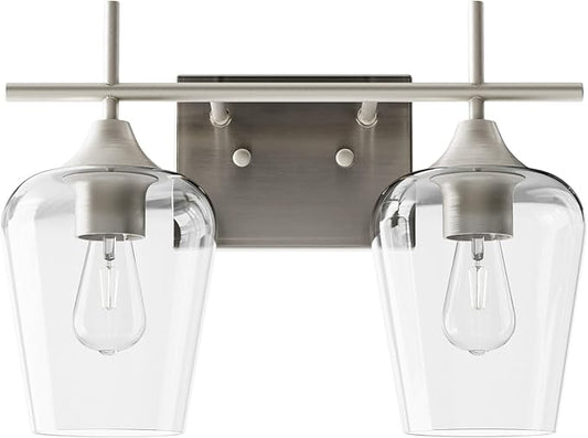 VONLUCE Bathroom Vanity Light, 2 Light Bathroom Light Fixture Over Mirror by Vonluce