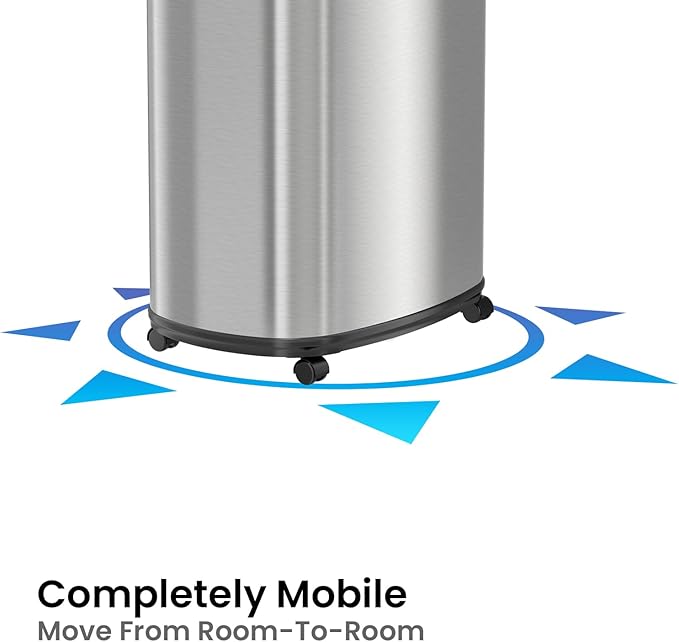 iTouchless SensorCan 50 Liter / 13 Gallon Kitchen Trash Can - Image 3