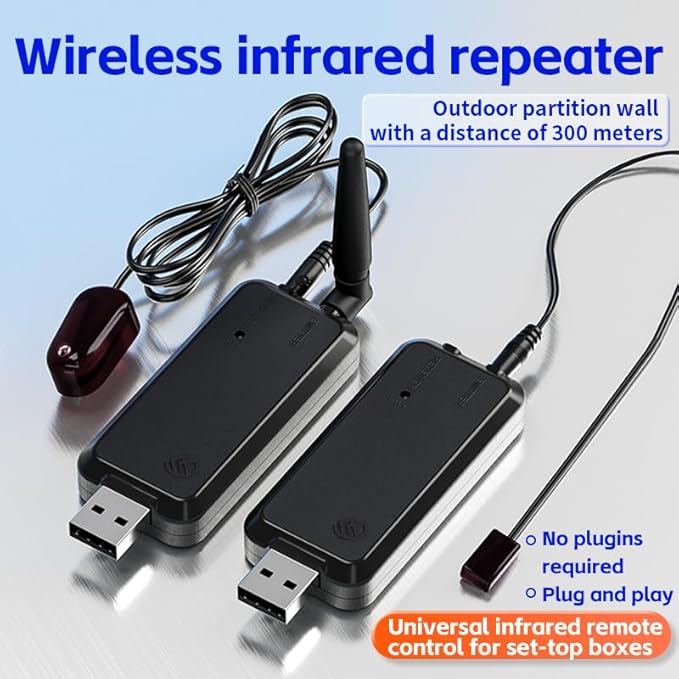 SPENFiLY Wireless Infrared Remote Control Extender, Infrared Repeater Kit - Image 5