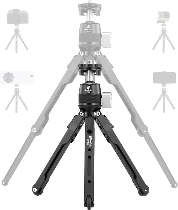 LEOFOTO 9.84" Aluminum Table Tripod by Leofoto
