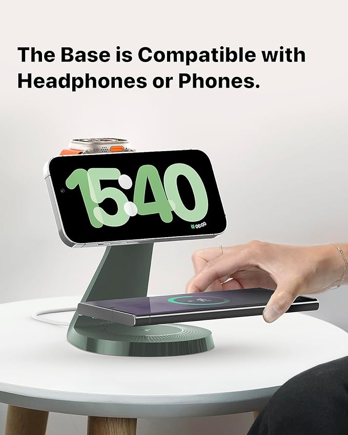 3 in 1 Charging Station for Apple Devices, Mag-Safe Charger Stand Fast Charging - Image 5