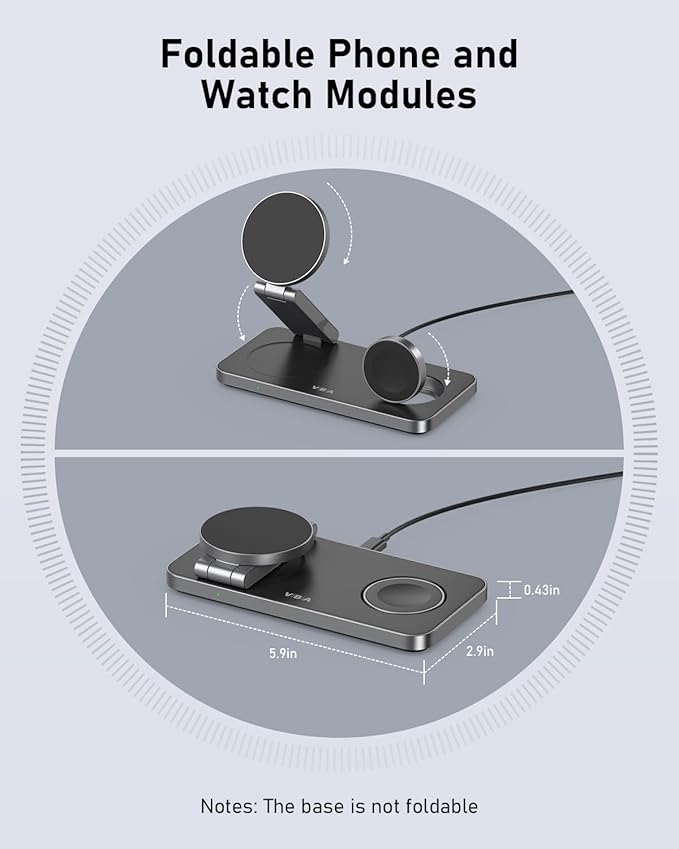 VBA 3 in 1 Wireless Charging Station - Image 5
