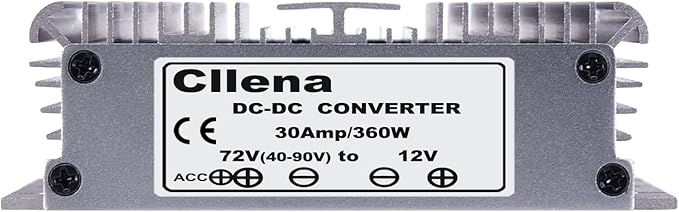 Cllena DC 40V-90V to 12V Converter Voltage Regulator Reducer 48V 60V 72V Step - Image 4