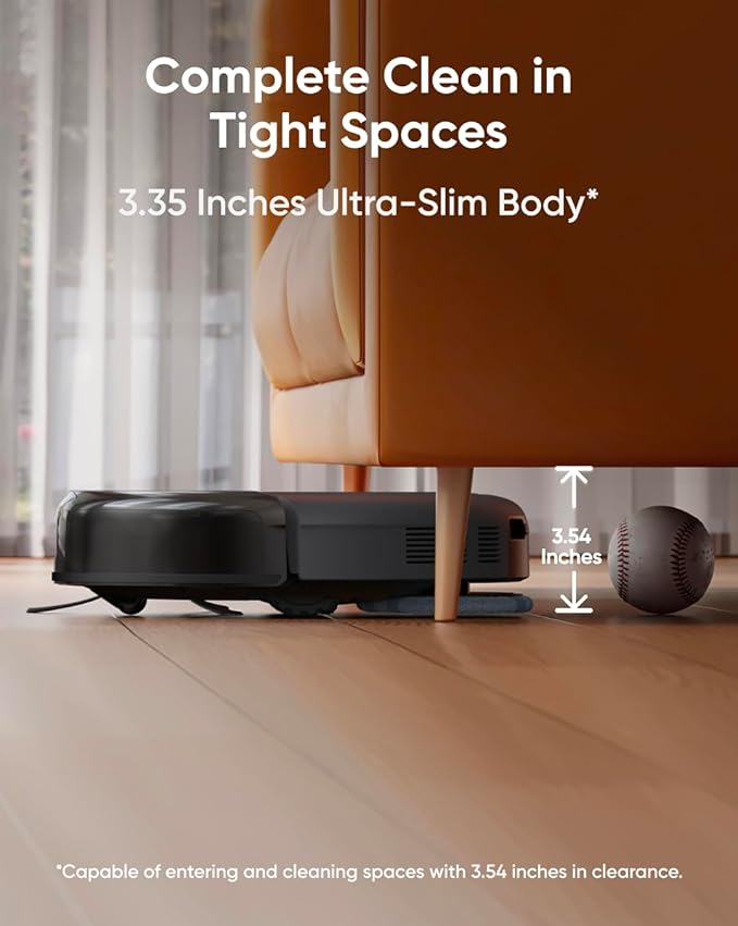 eufy Omni C20 Robot Vacuum and Mop Combo, All-in-One Station, Auto Mop Washing - Image 3