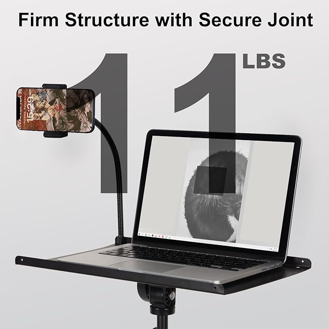 Tossbiss Laptop Tripod on Wheels - Image 8