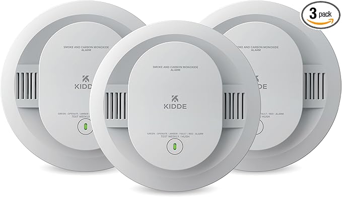 Kidde Smoke and Carbon Monoxide Detector, AA Battery Powered by Kidde