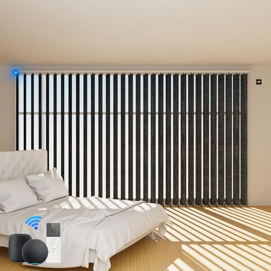 Blindify Motorized Vertical Blinds Compatible by BlindifyOffical