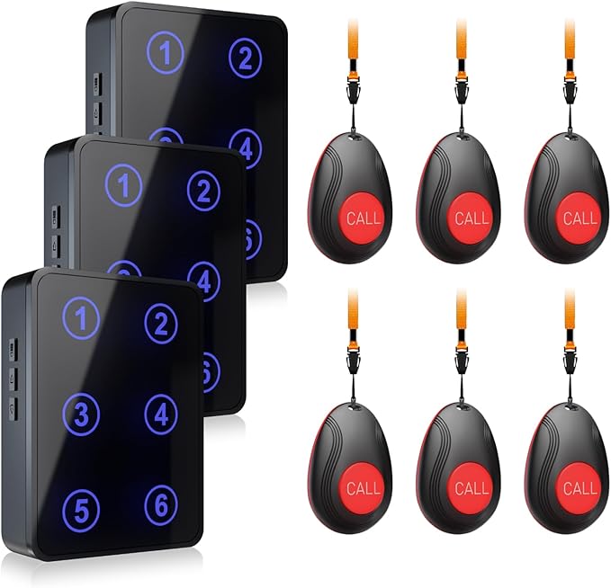 CallToU Wireless Call Button Caregiver Pager Nurse Call System by CallToU