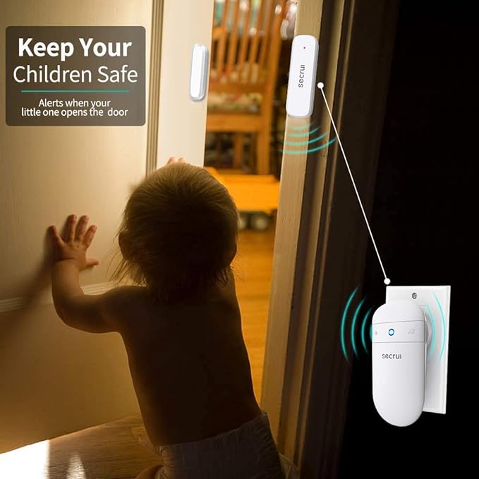 SECRUI Door Chime, Door Open Sensor Chime - Image 2