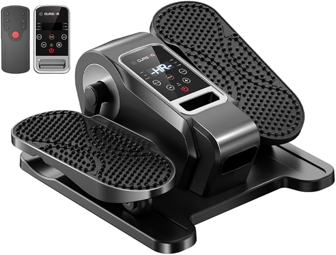 Under Desk Elliptical Machine, Electric Seated Pedal Exerciser, Min Leg by CURSORFITNESS