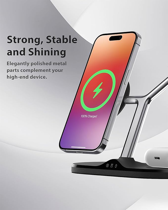 3-in-1 Wireless Charging Station - Image 5