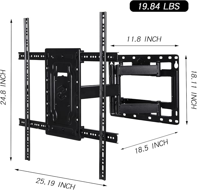 DYZJREL Full Motion TV Wall Mount - Image 2