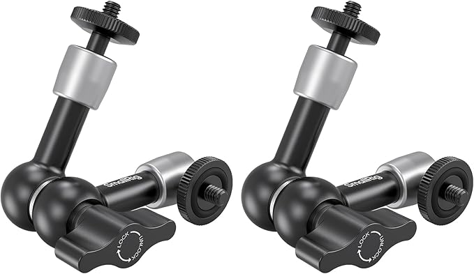 SMALLRIG 5.5-inch Magic Arm 2-Pack, Articulating Adjustable Friction Arm Mount by SmallRig