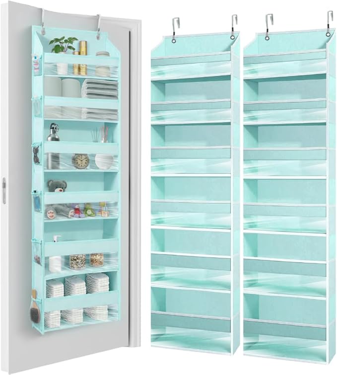 HOMELUX THEORY UPGRADED 6 Tiers Over The Door Organizer Hanging by HomeluxTheory