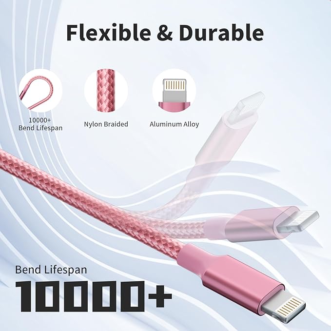 Multi Charging Cable, 3 in 1 Charging Cable - Image 4