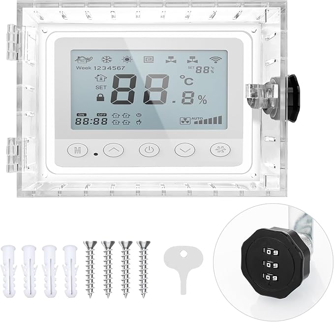 Young Dance Universal Thermostat Combination Lock Box, Thermostat Cover Fits by Designedforabetterlife