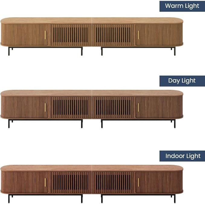 POVISON Sliding Tambour Door TV Stand - Image 7