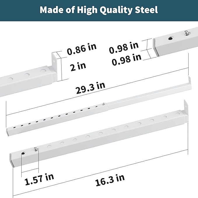 ZhouDaShu Adjustable Window Security Bars, Window Locks Bars - Image 3