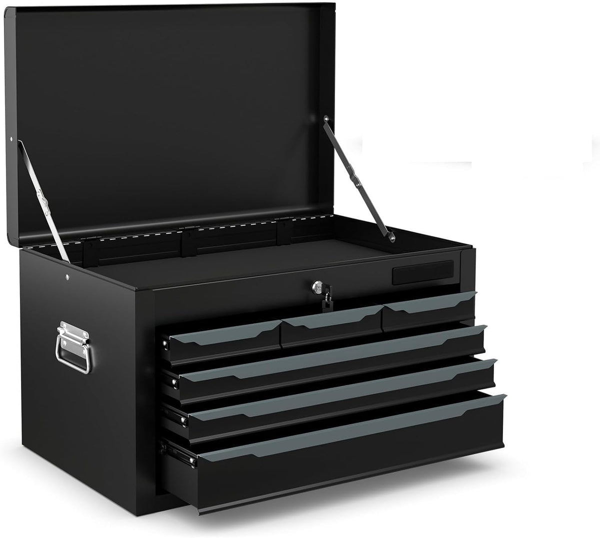 goplus tool box, 24” 6-drawers steel tool chest, main product view