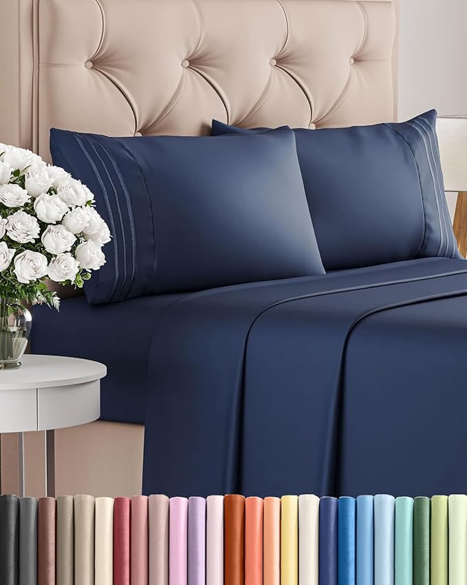 King Size 4 Piece Sheet Set by CGKUnlimited
