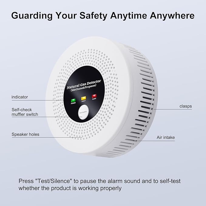 Natural Gas Detector Alarm - Image 6
