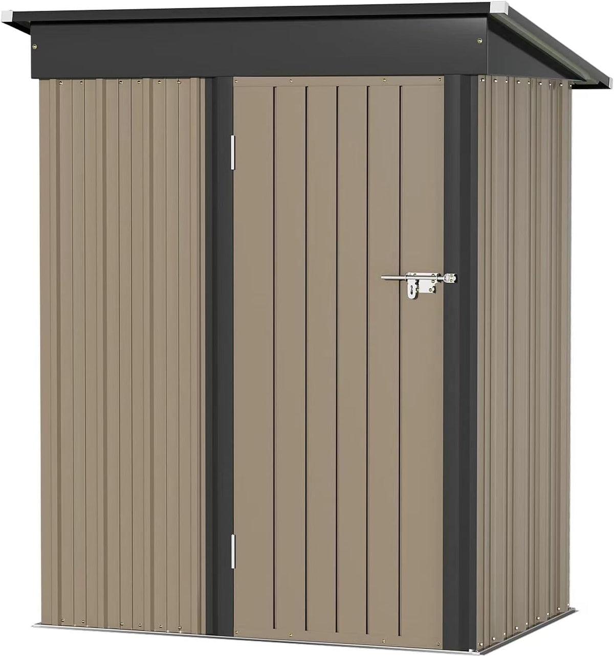 metal outdoor storage shed - 3×10.5 ft heavy, main product view