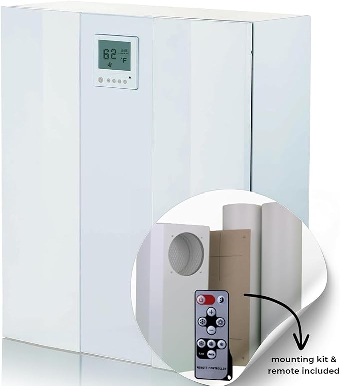 VENTS-US Micra 150 Kit – Ductless Wall Mount Ventilation Fan - Image 2