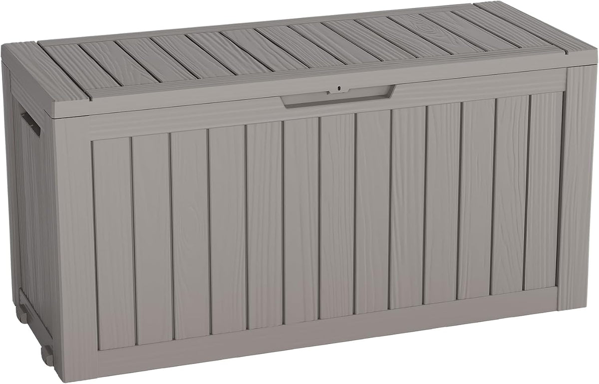 lhbgo 80 gallon deck box large outdoor storage, main product view