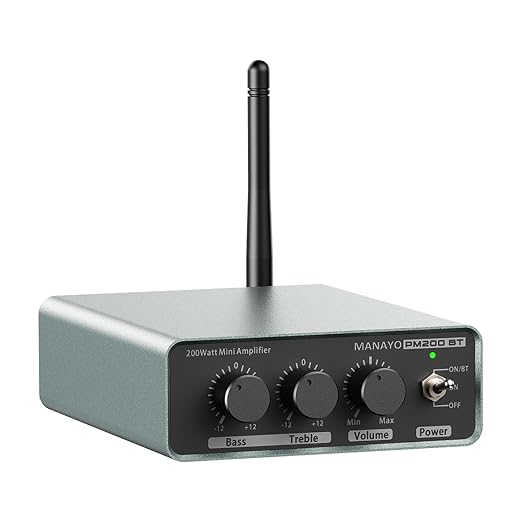 MANAYO 100w+100w Bluetooth Amplifier by MANAYO