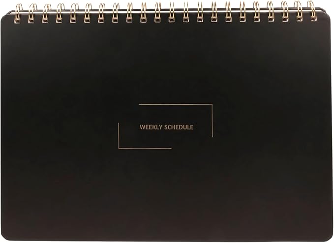 Undated Weekly Schedule | Business Planner | 8.25” x 11.75” ADHD Organizer | - Image 2
